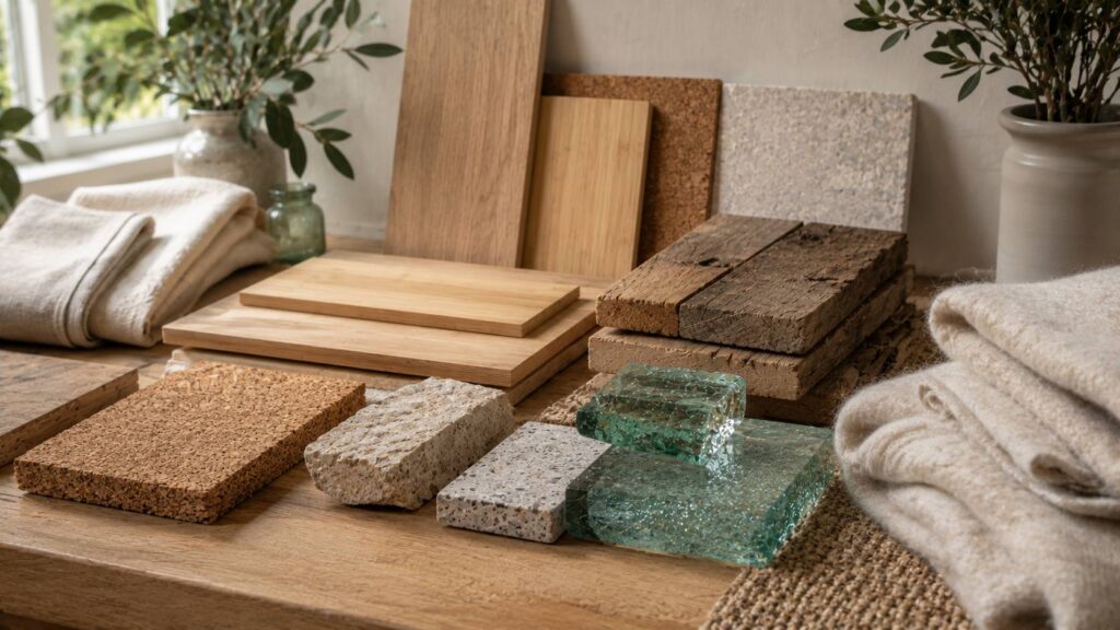 Duurzame materialen vergelijken voor je interieur - Natuurlijke materialen wonen