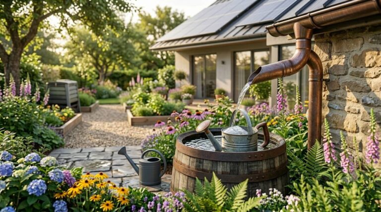 Regenwater opvangen slim water besparen in de tuin
