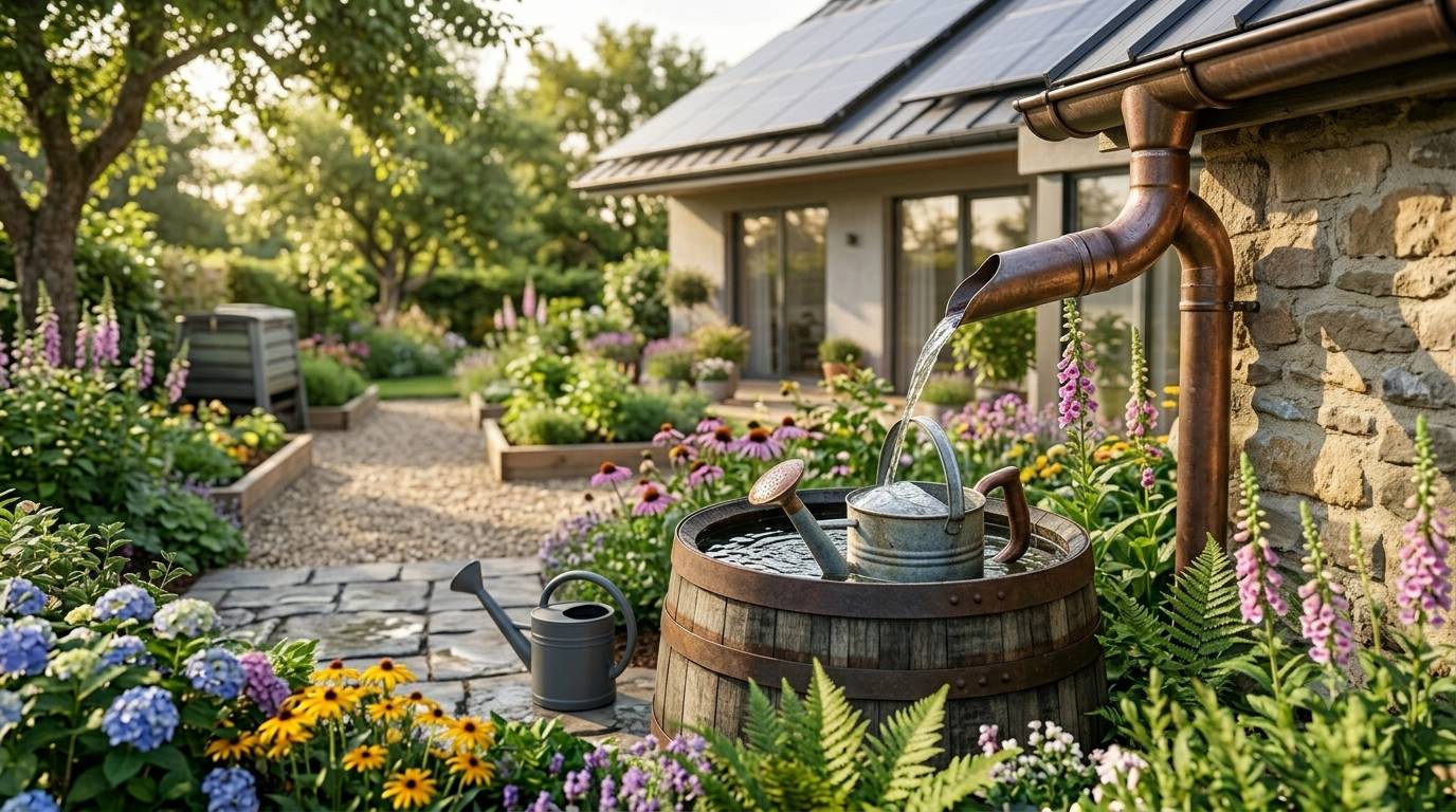 Regenwater opvangen slim water besparen in de tuin