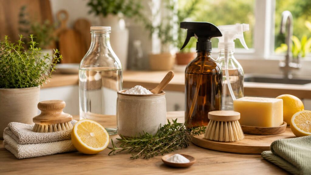 Schoonmaken zonder chemicaliën